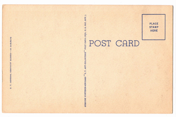 1934 Lincoln Portrait Hodgenville Kentucky Vintage Postcard