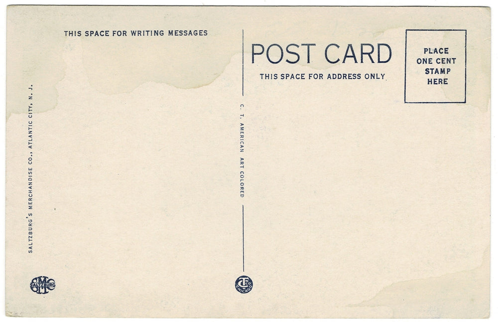 Vintage postcard.