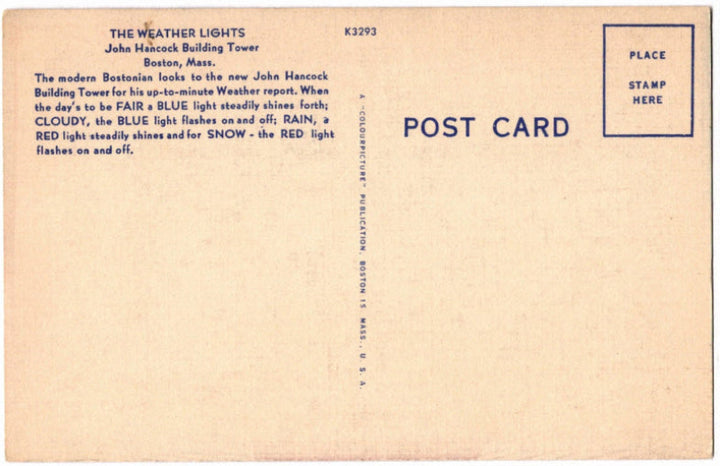 Back of postcard.