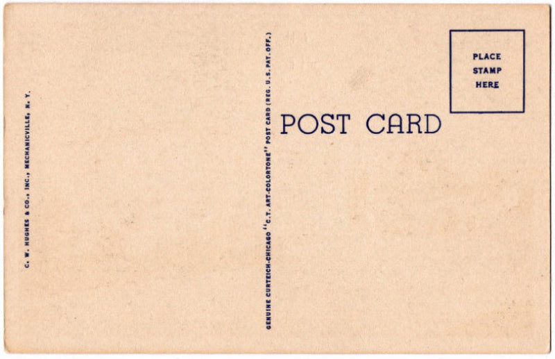 Back of postcard.