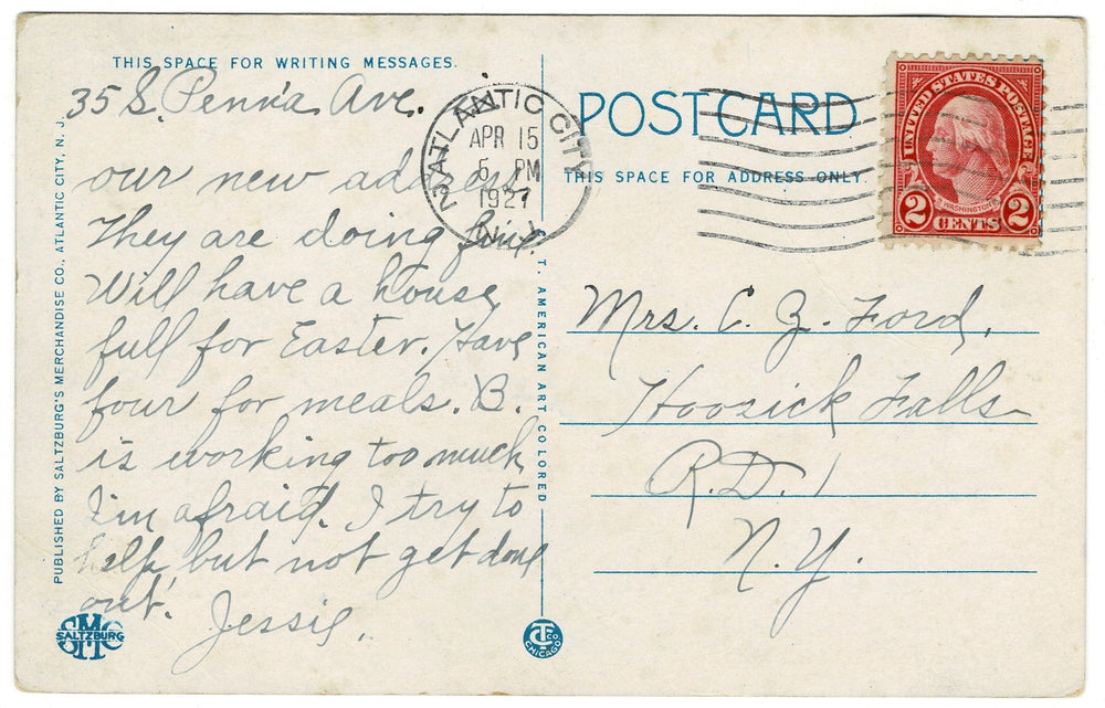 Vintage postcard.
