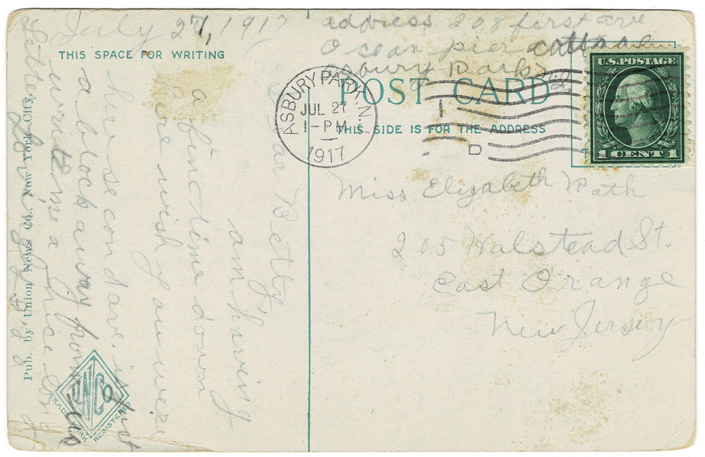 Vintage postcard.