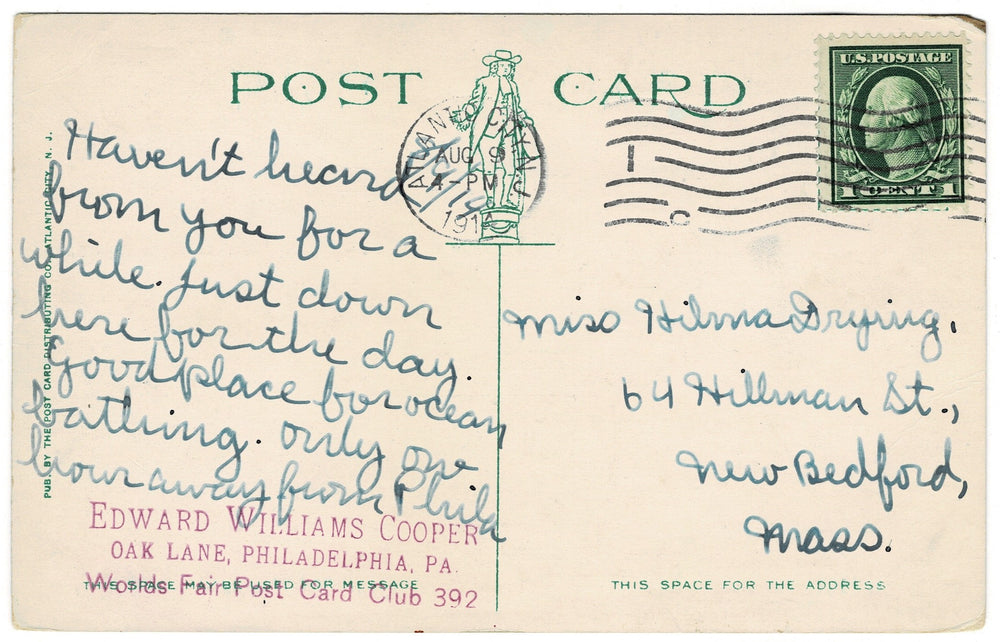 Vintage postcard.