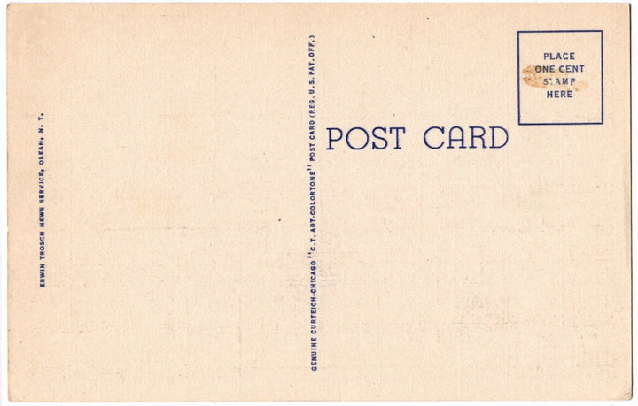 Back of postcard.