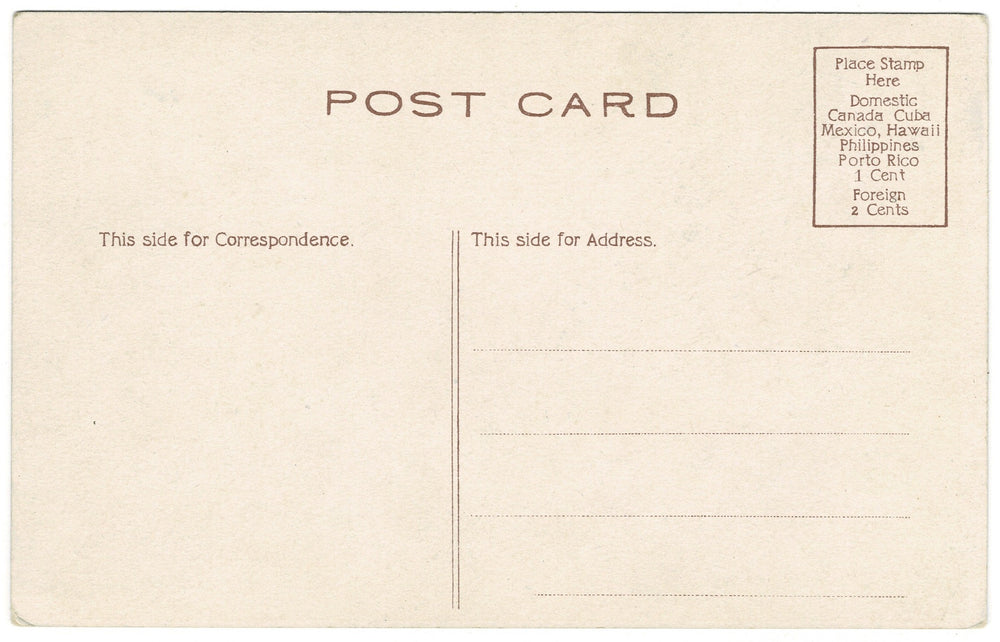 Vintage postcard.