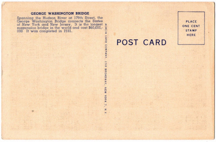 Back of postcard.