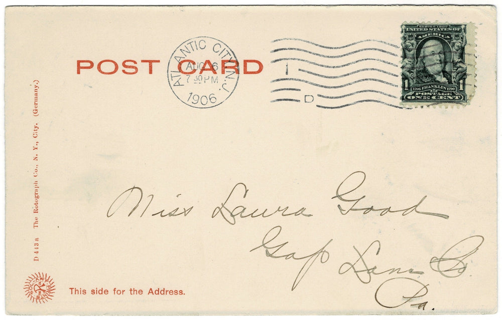 Vintage postcard.