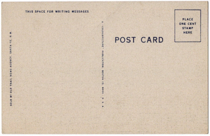 Back of postcard.