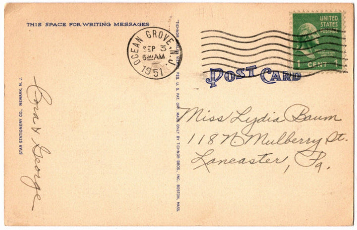 Back of postcard.