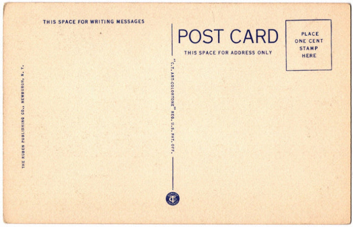 Back of postcard.