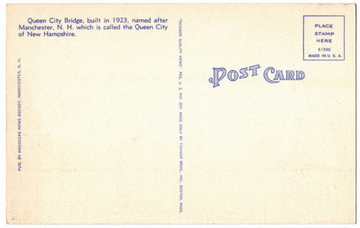 Back of postcard.