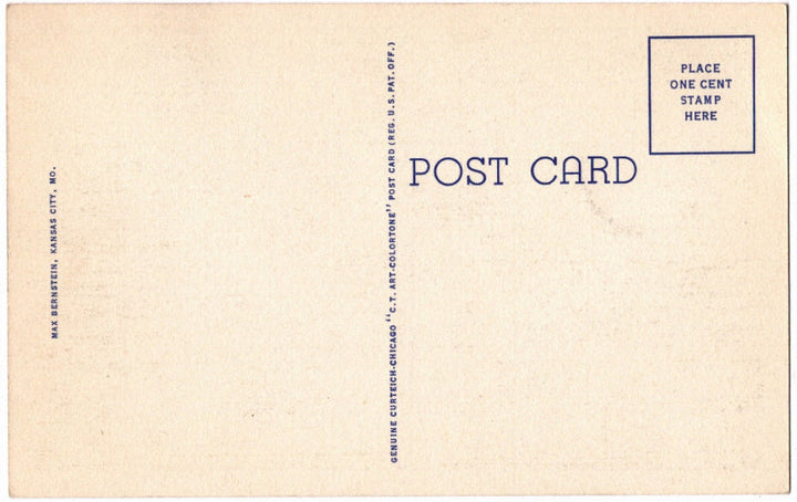Back of postcard.