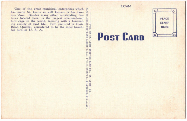 Back of postcard.
