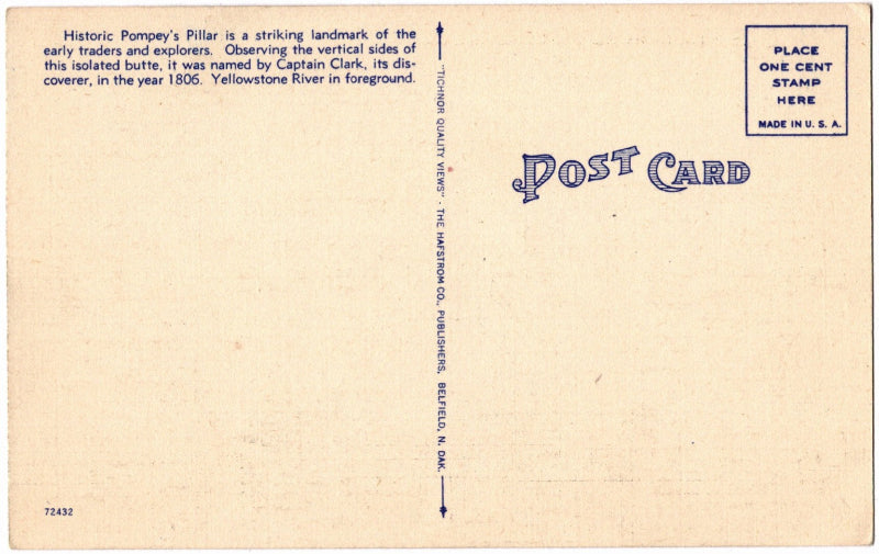 Back of postcard.