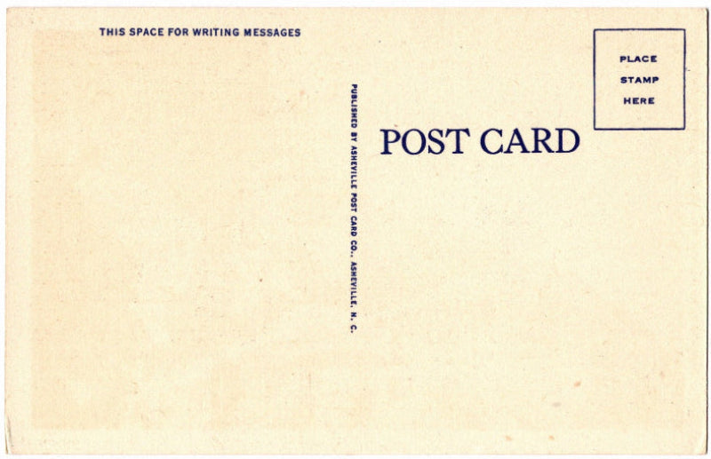 Back of postcard.