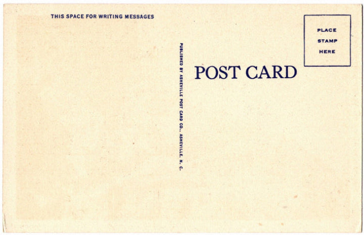 Back of postcard.