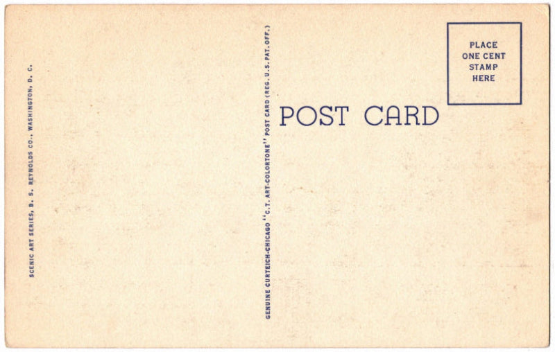 Back of postcard.