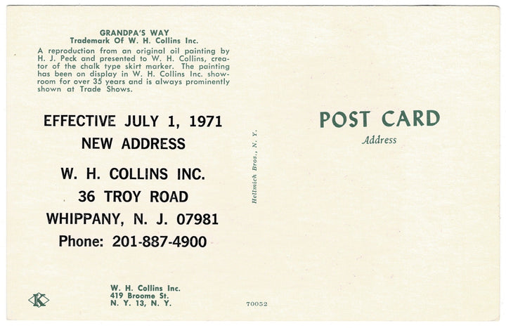 Vintage postcard.
