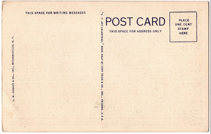 Back of postcard.