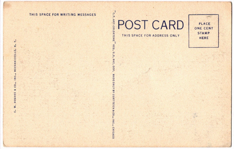 Back of postcard.