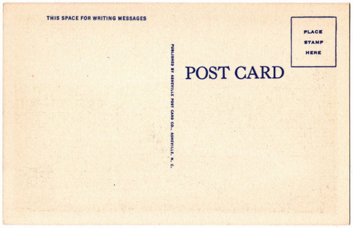 Back of postcard.