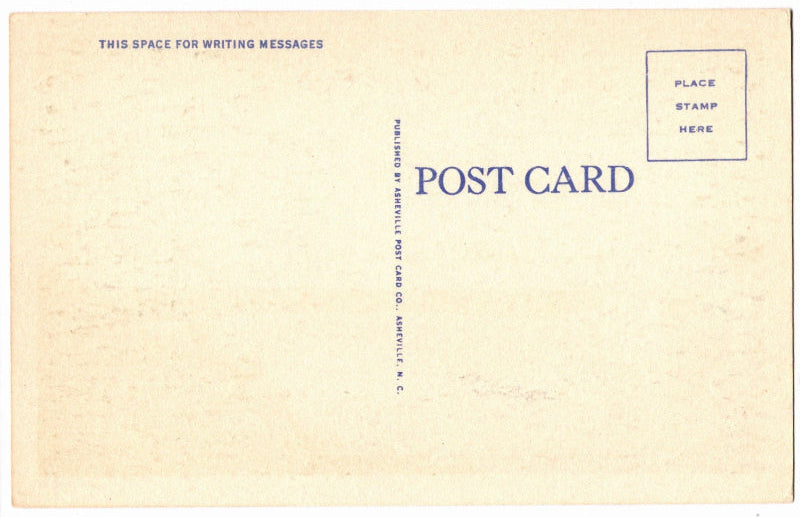 Back of postcard.