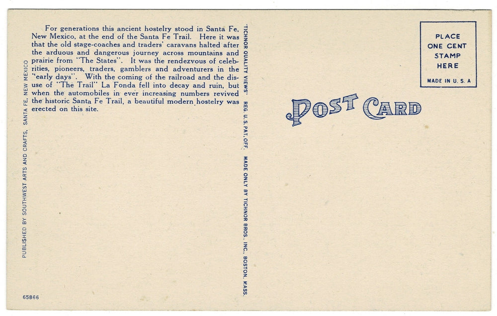 Vintage postcard.
