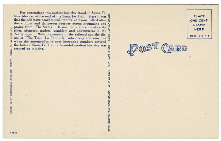 Vintage postcard.