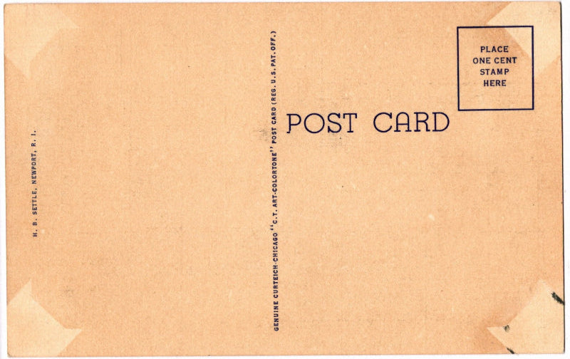 Back of postcard.