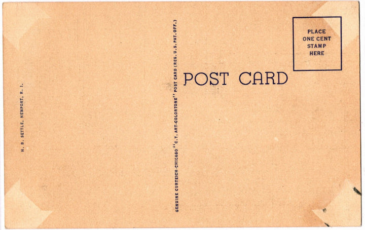 Back of postcard.
