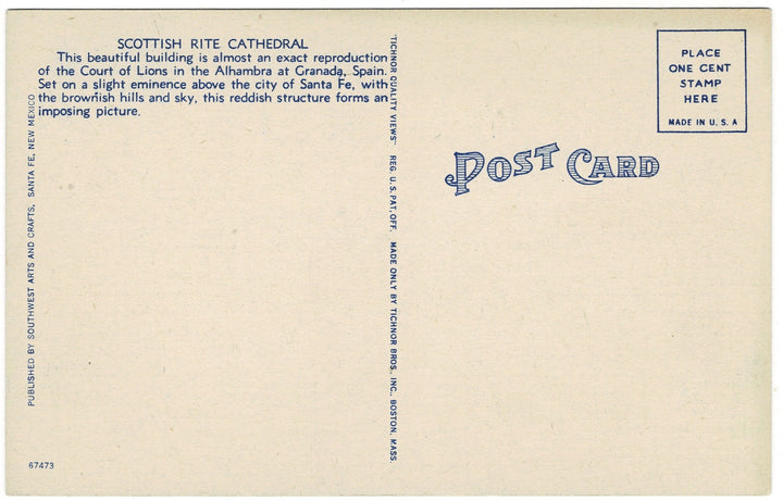 Vintage postcard.