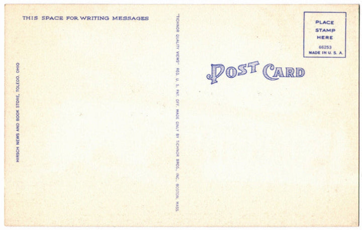 Back of postcard.