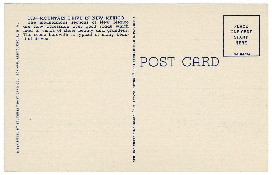 Vintage postcard.
