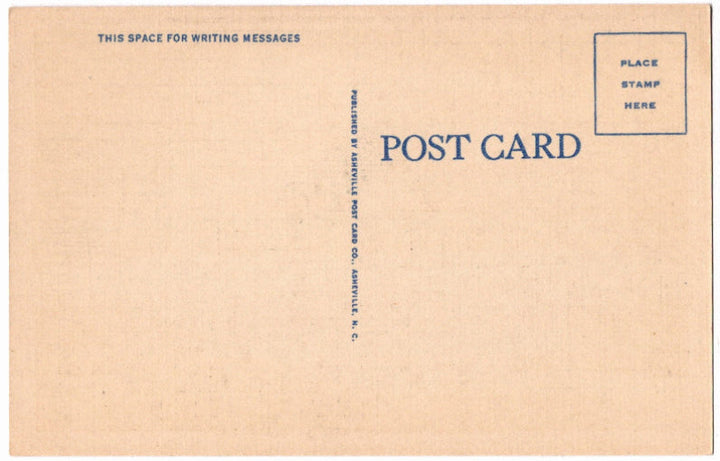 Back of postcard.