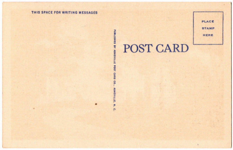 Back of postcard.
