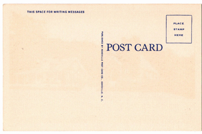 Back of postcard.
