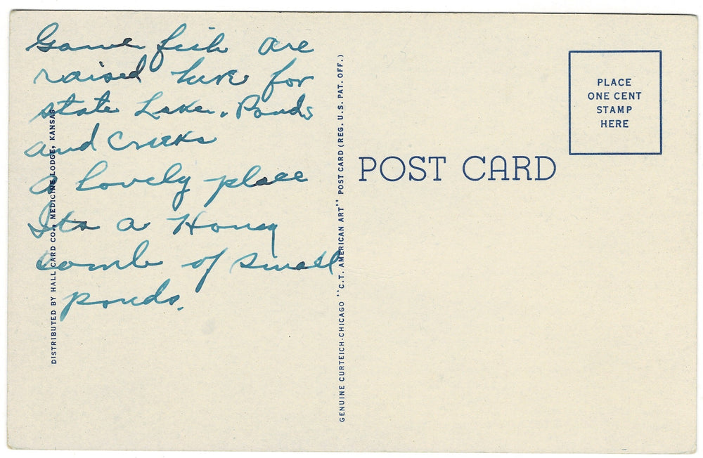 Vintage postcard.