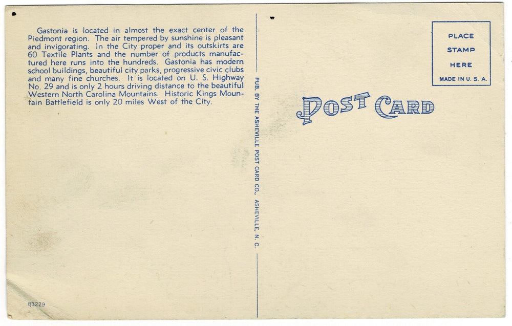 Vintage postcard.
