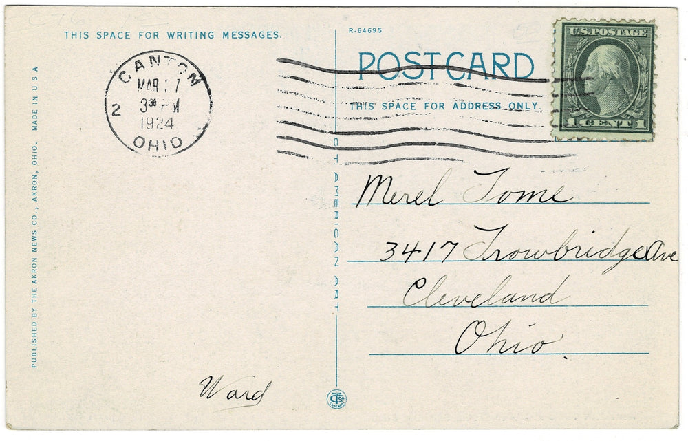 Vintage postcard.