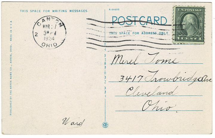 Vintage postcard.