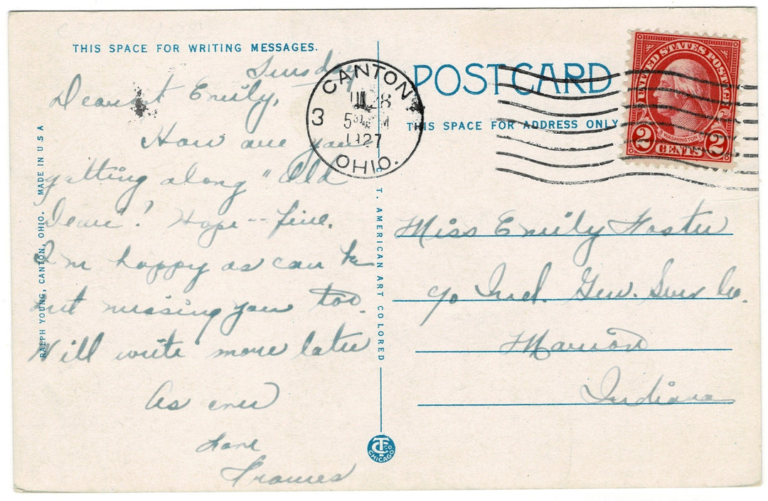 Vintage postcard.