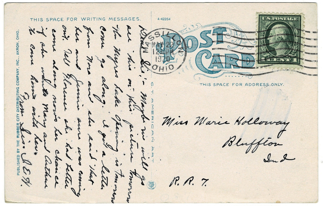 Vintage postcard.