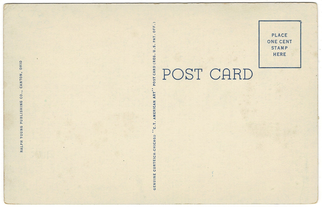 Vintage postcard.