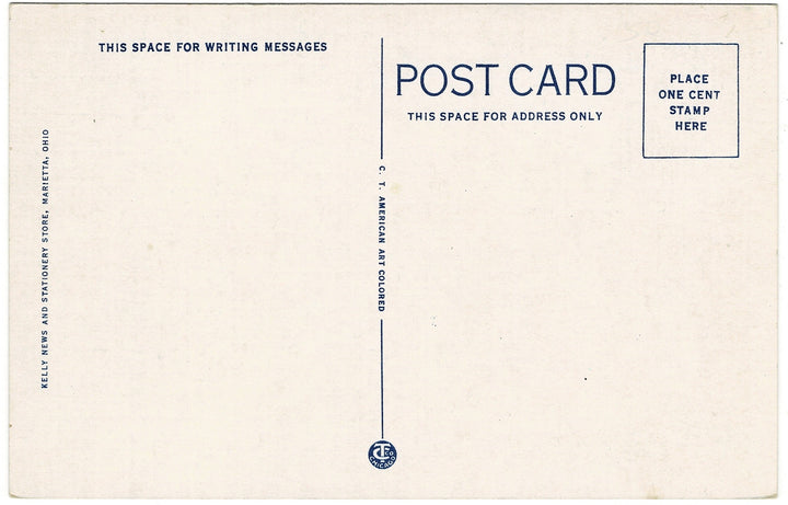 Vintage postcard.