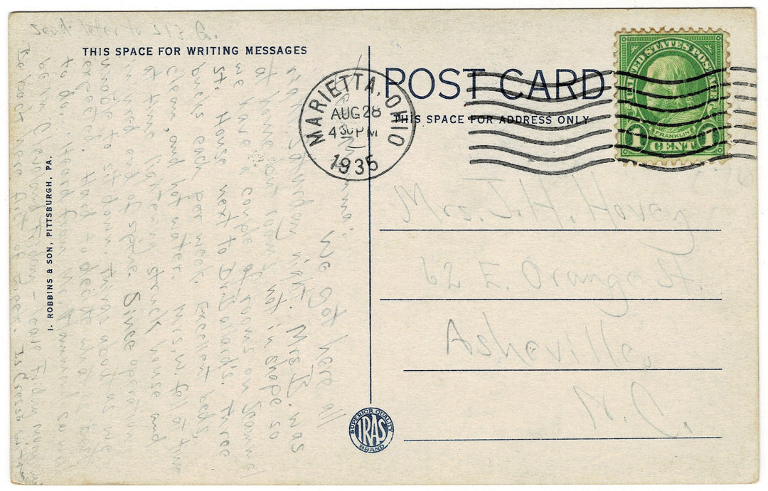 Vintage postcard.