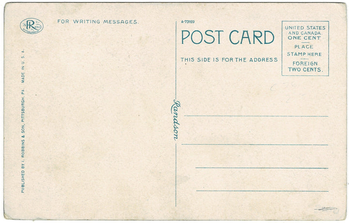 Vintage postcard.