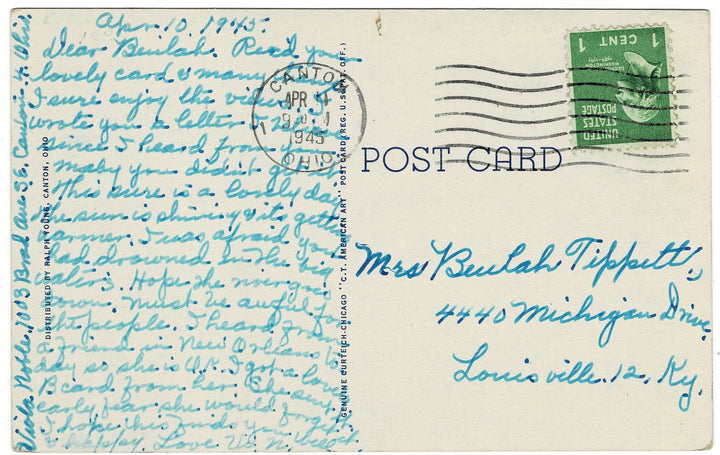 Vintage postcard.