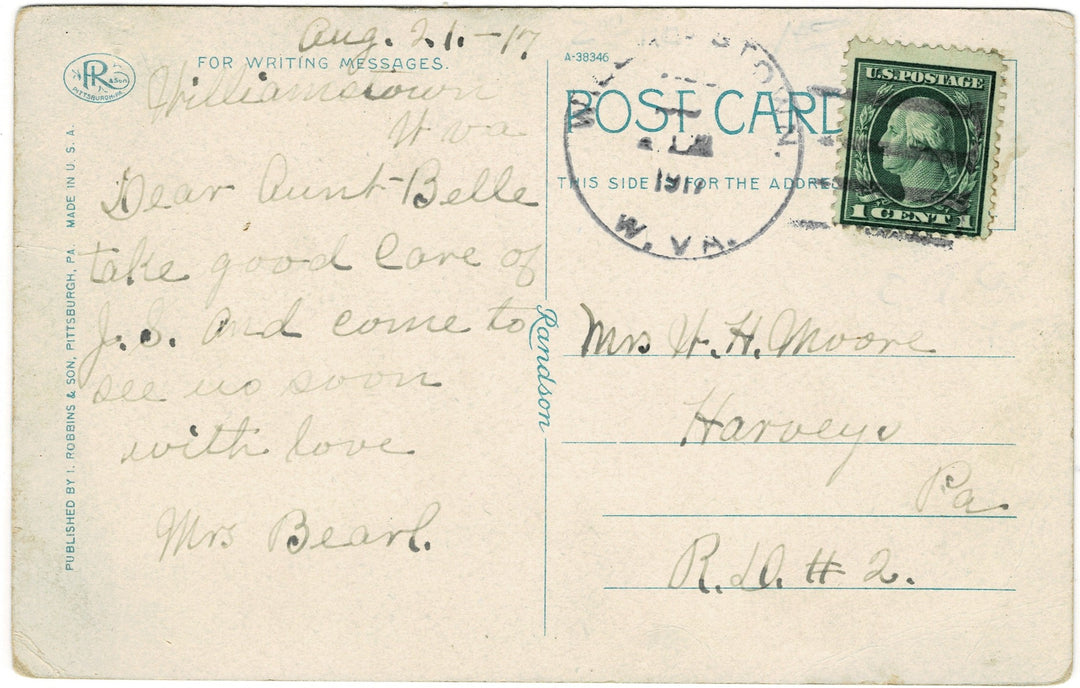 Vintage postcard.