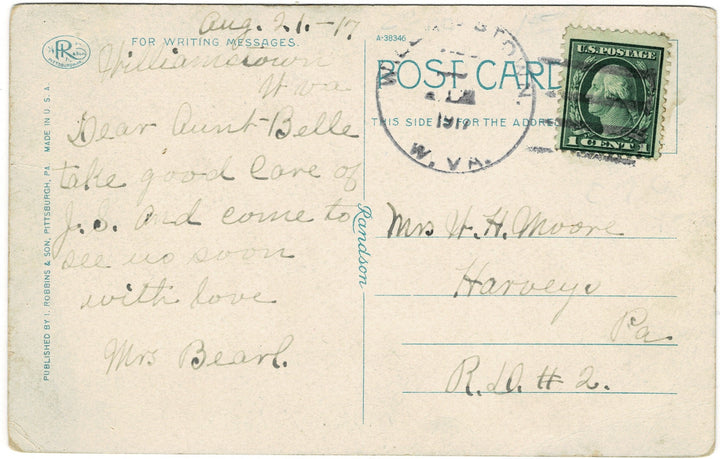 Vintage postcard.