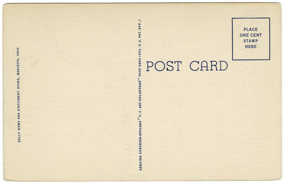 Vintage postcard.